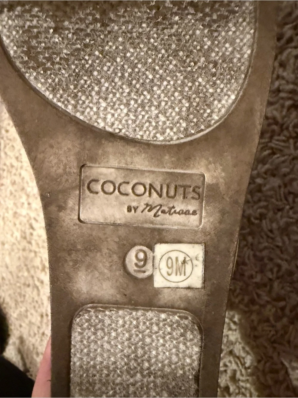 Coconuts wedge ankle boots